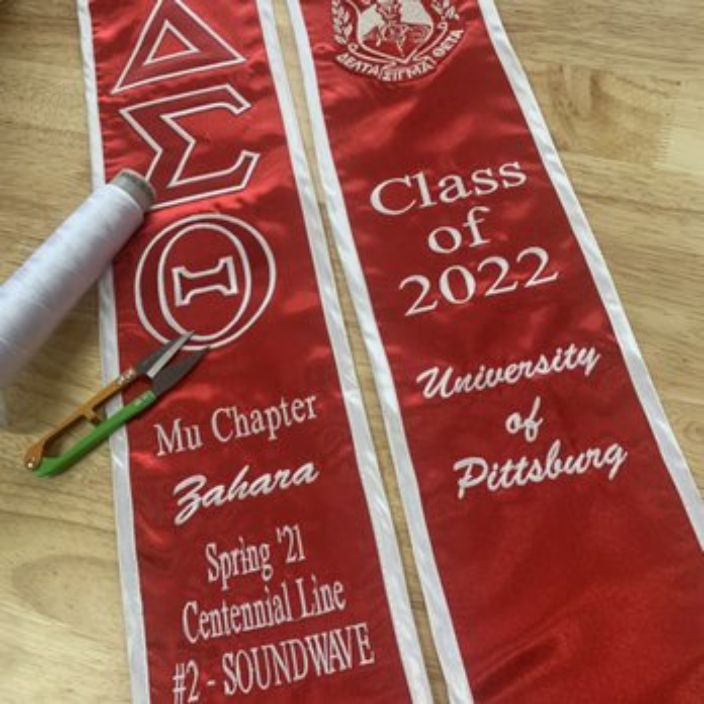 Delta Sigma Theta | Graduation Stole / sash