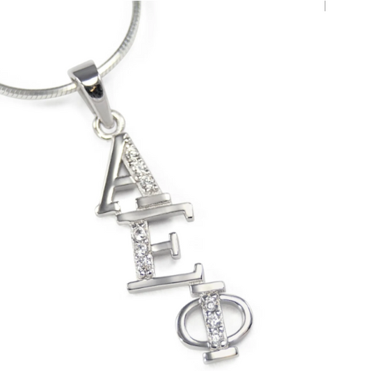 Alpha Epsilon Phi Diagonal Pendant (TY002)