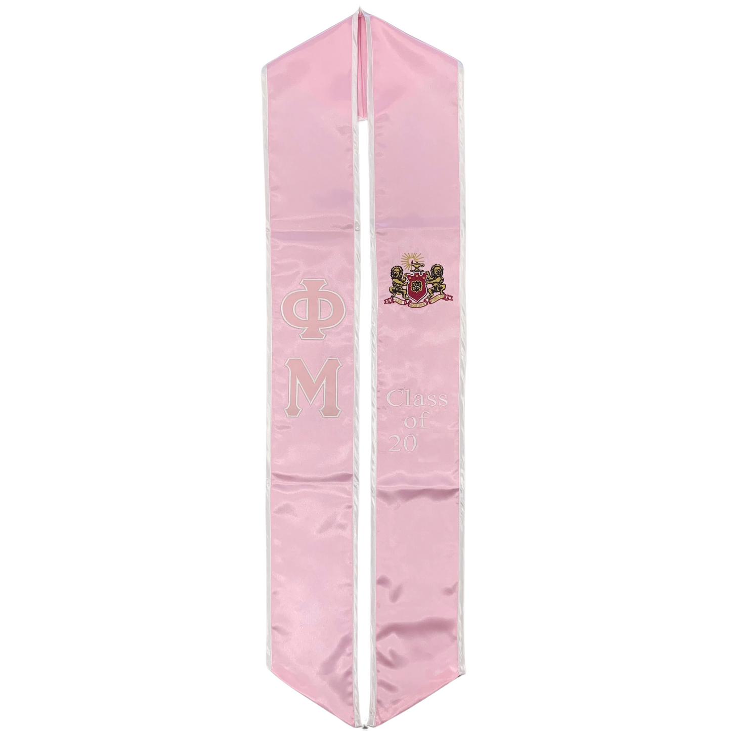 Phi Mu | Graduation Stole / Sash