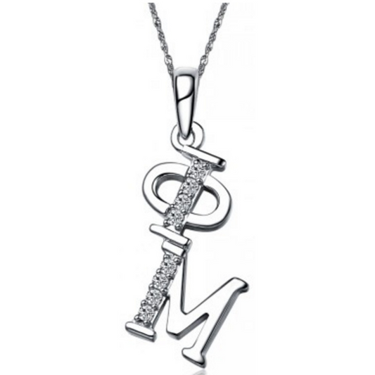 Phi Mu Diagonal (TY002) Pendant