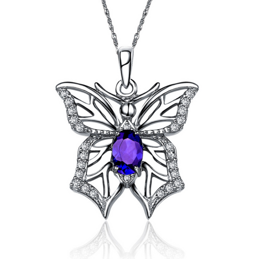 Phi Sigma Sigma Butterfly Lavaliere (TY003)
