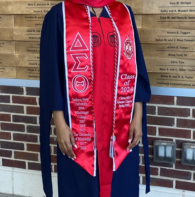 Delta Sigma Theta | Graduation Stole / sash