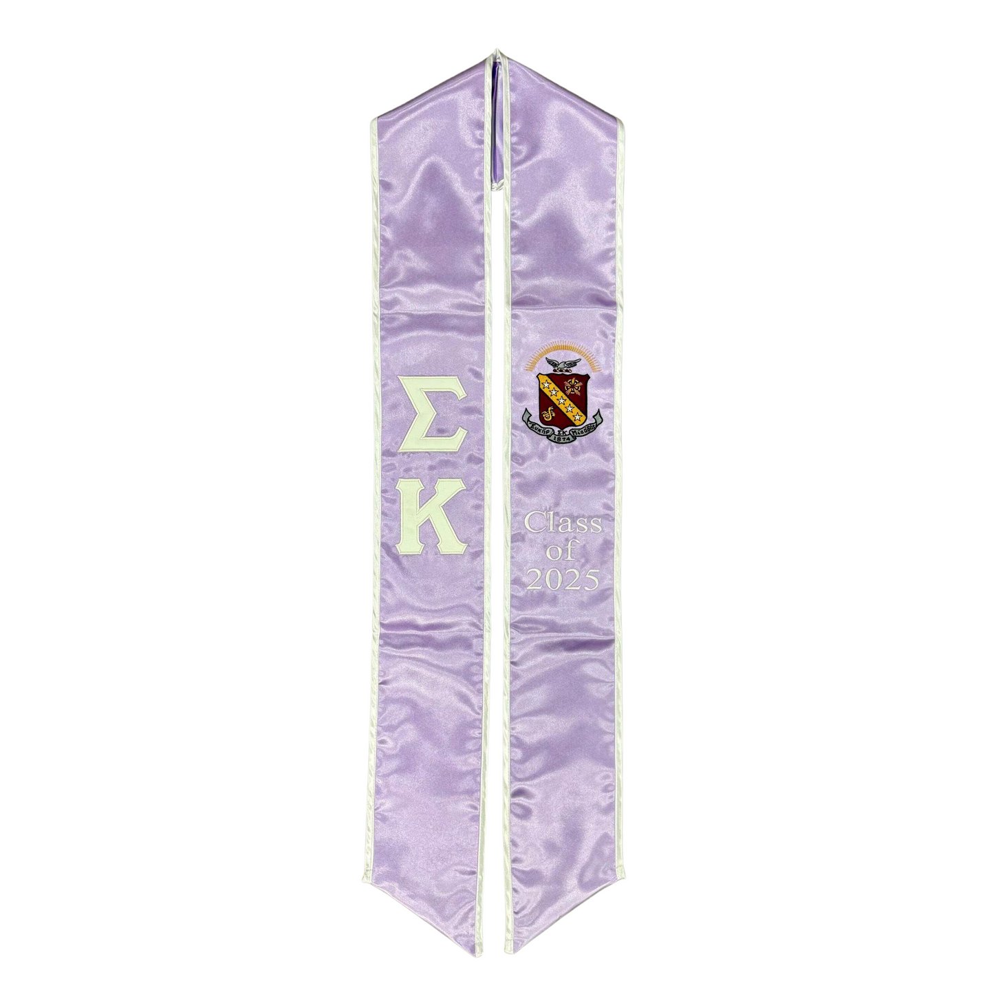 Sigma Kappa Graduation Sash Stole