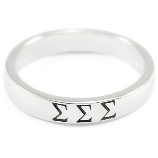Sigma Sigma Sigma Women's Ring