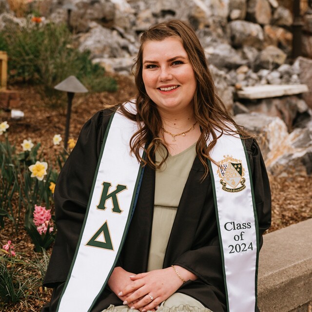 Kappa Delta | Graduation Stole / Sash