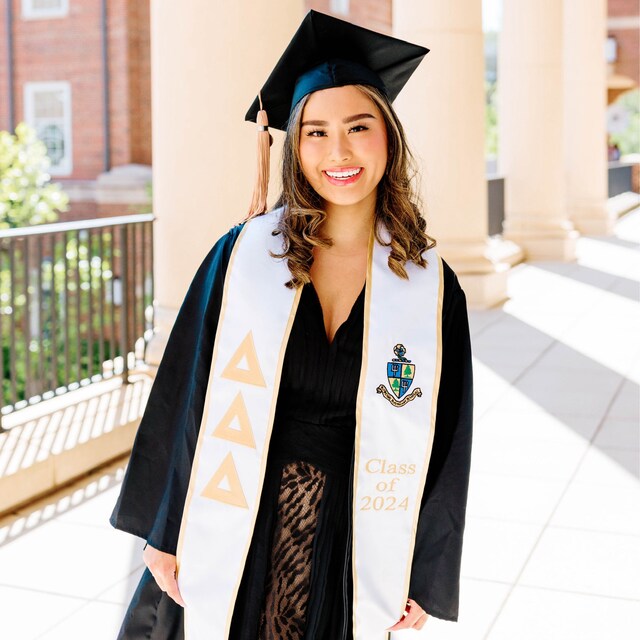 Delta Delta Delta | Graduation Stole / sash