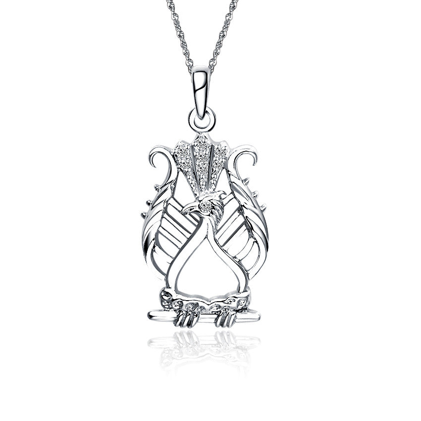 Alpha Chi Omega Lyre (TY003) Pendant