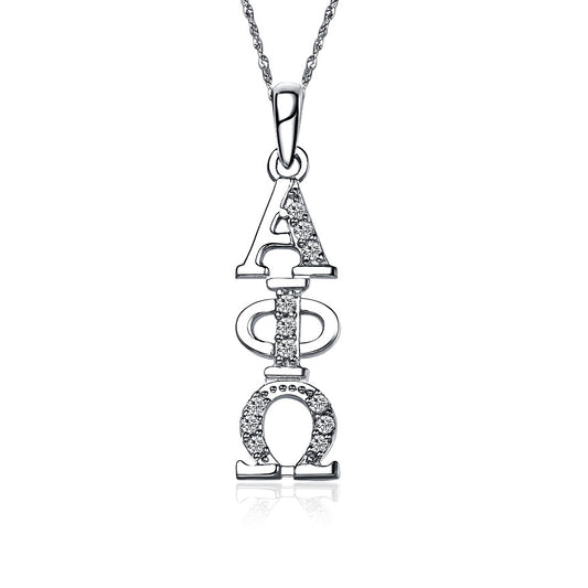 Alpha Phi Omega Vertical Lavaliere (TY001)