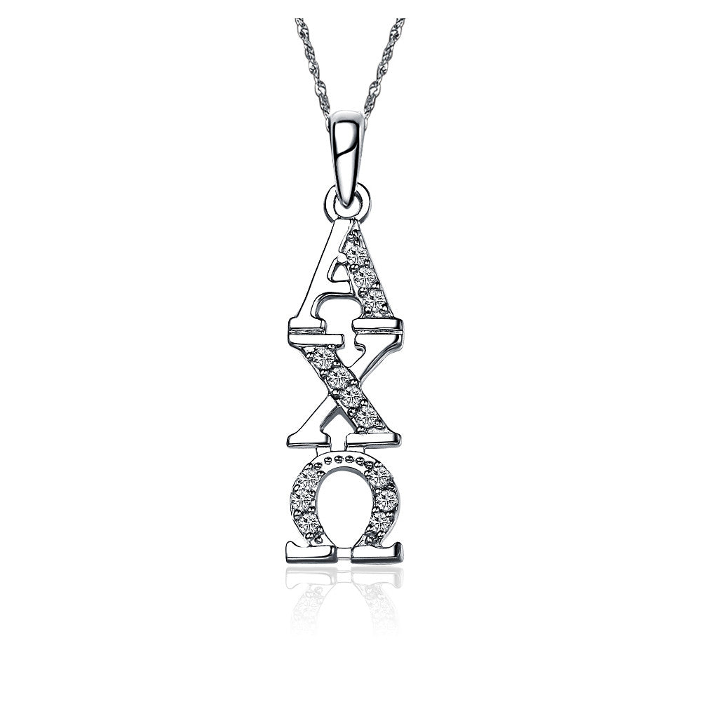 Alpha Chi Omega Vertical (TY001) Pendant