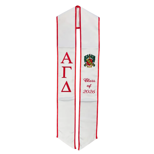 Alpha Gamma Delta Graduation Sash/Stole