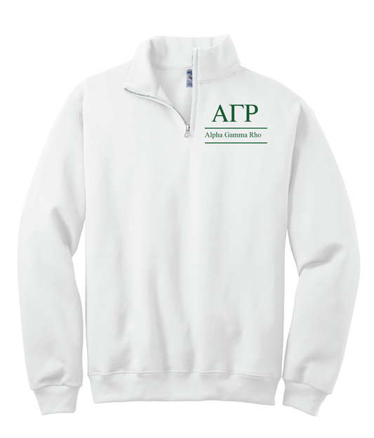 Alpha Gamma Rho Quarter Zip