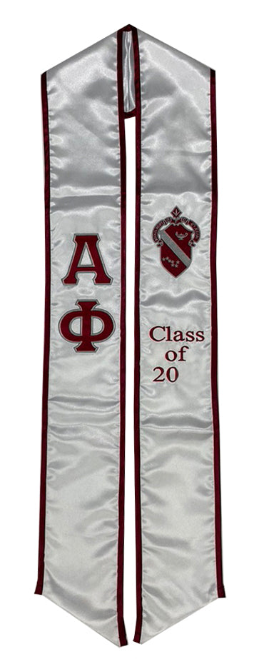 Alpha Phi | Graduation Stole / Sash