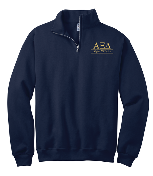 Alpha Xi Delta Quarter Zip