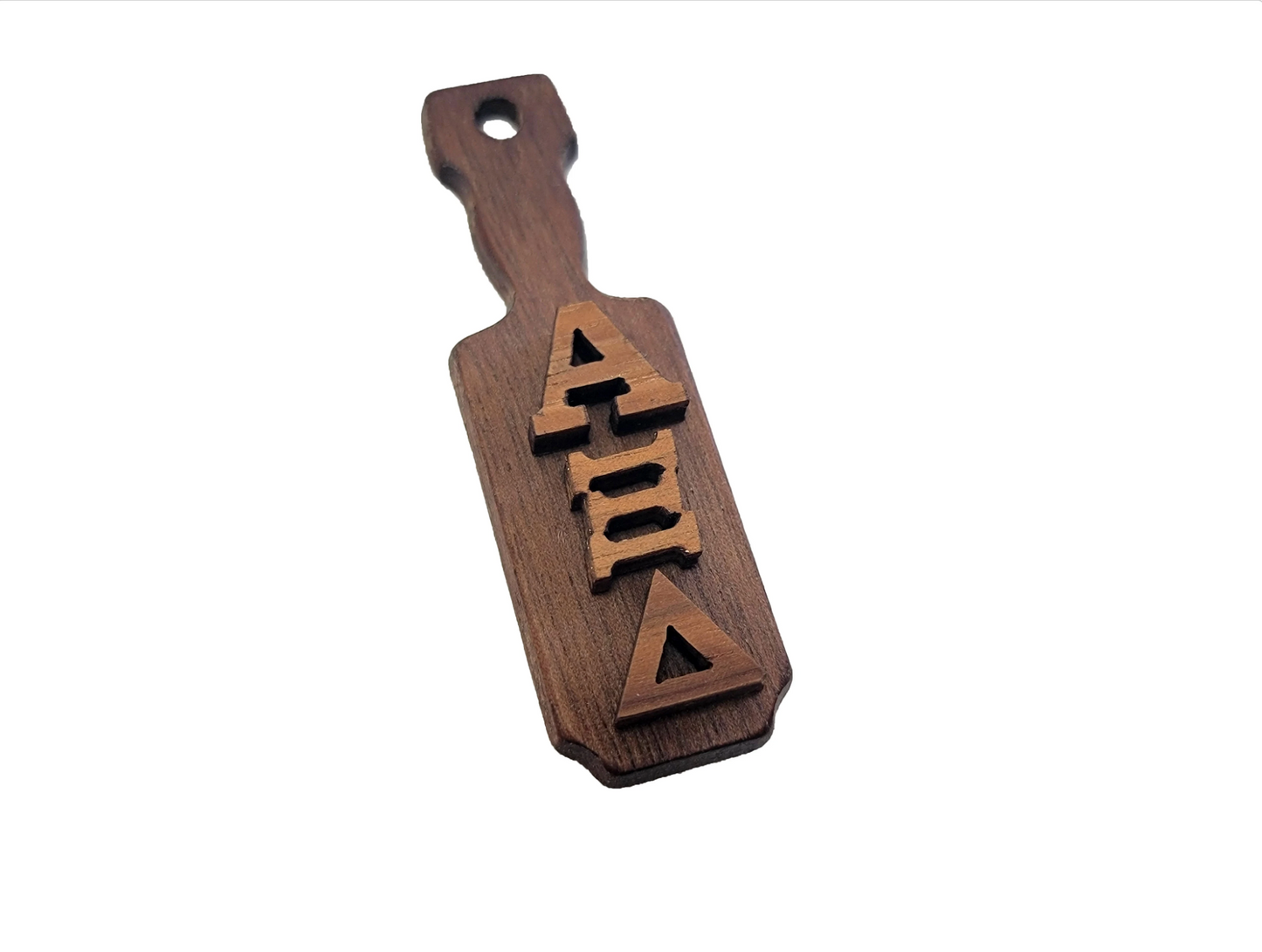 Alpha Xi Delta Wooden Keychain