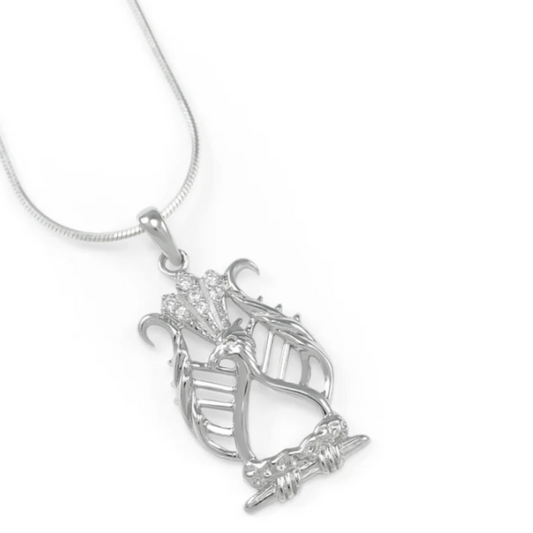 Alpha Chi Omega Lyre (TY003) Pendant