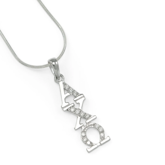 Alpha Chi Omega Vertical (TY001) Pendant