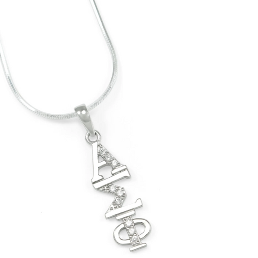 Alpha Sigma Phi Vertical (TY001) Pendant
