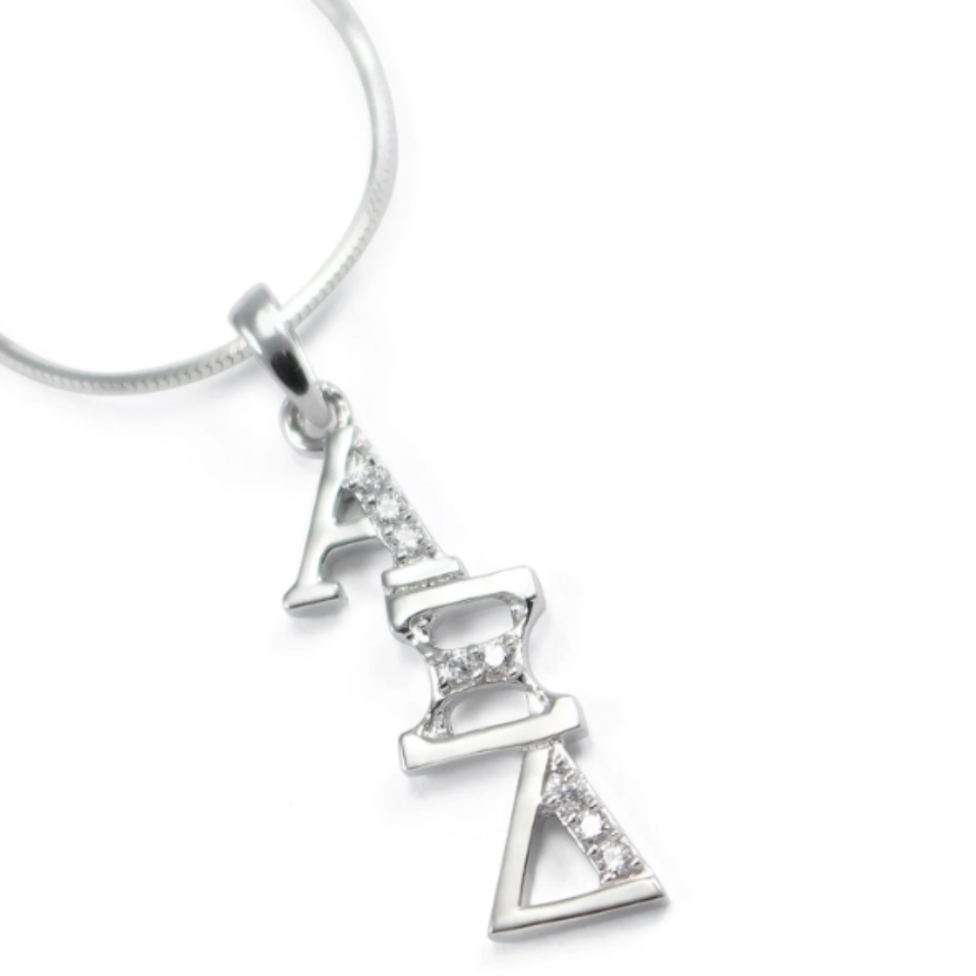 Alpha Xi Delta Diagonal (TY002) Pendant