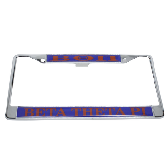 Beta Theta Pi License Plate Frame