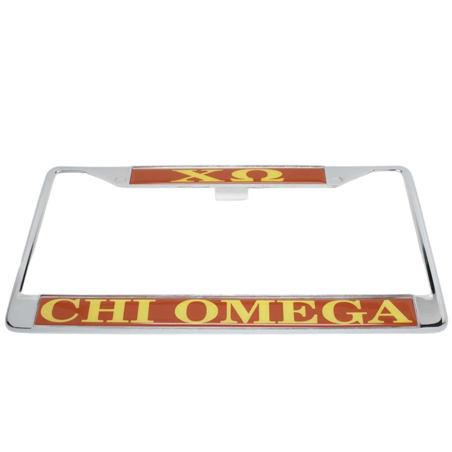 Chi Omega License Plate Frame