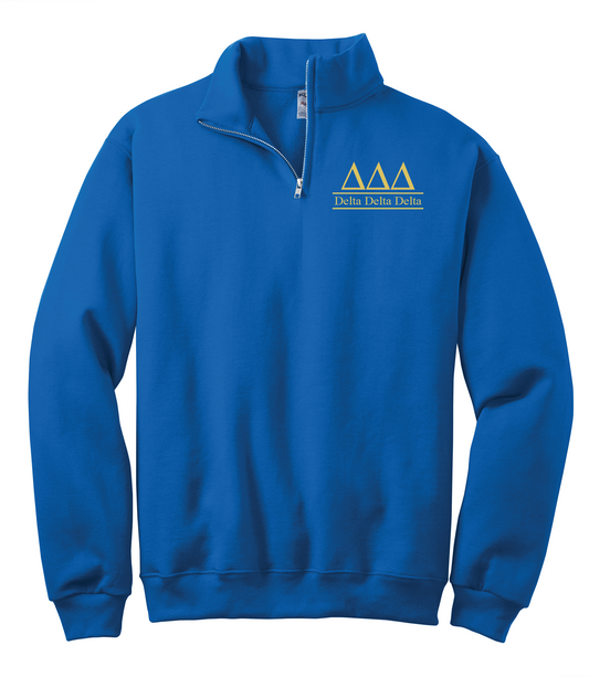 Delta Delta Delta Quarter Zip