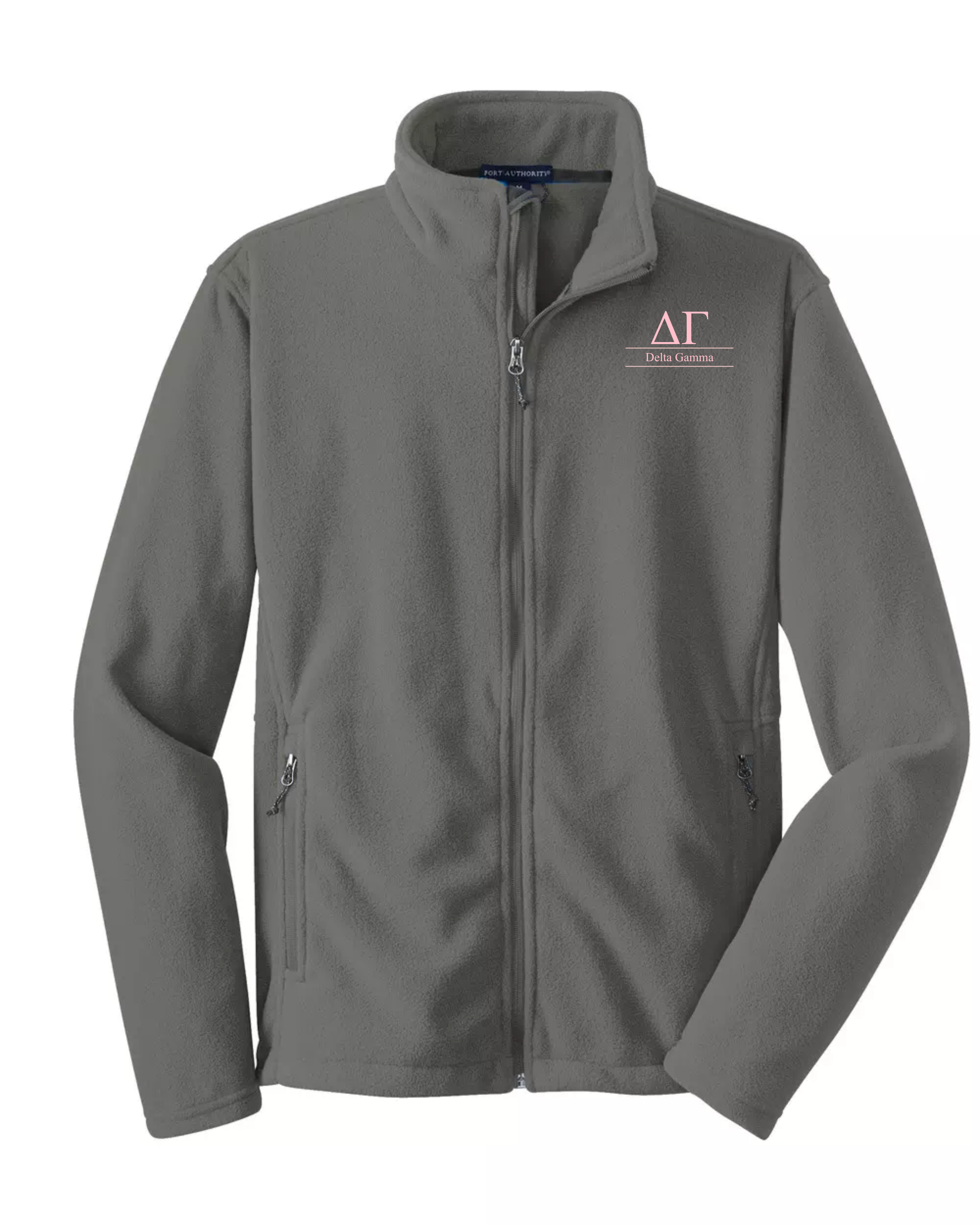 Delta Gamma Custom Fleece Full-Zip Jacket | Greek Organization Jacket ...