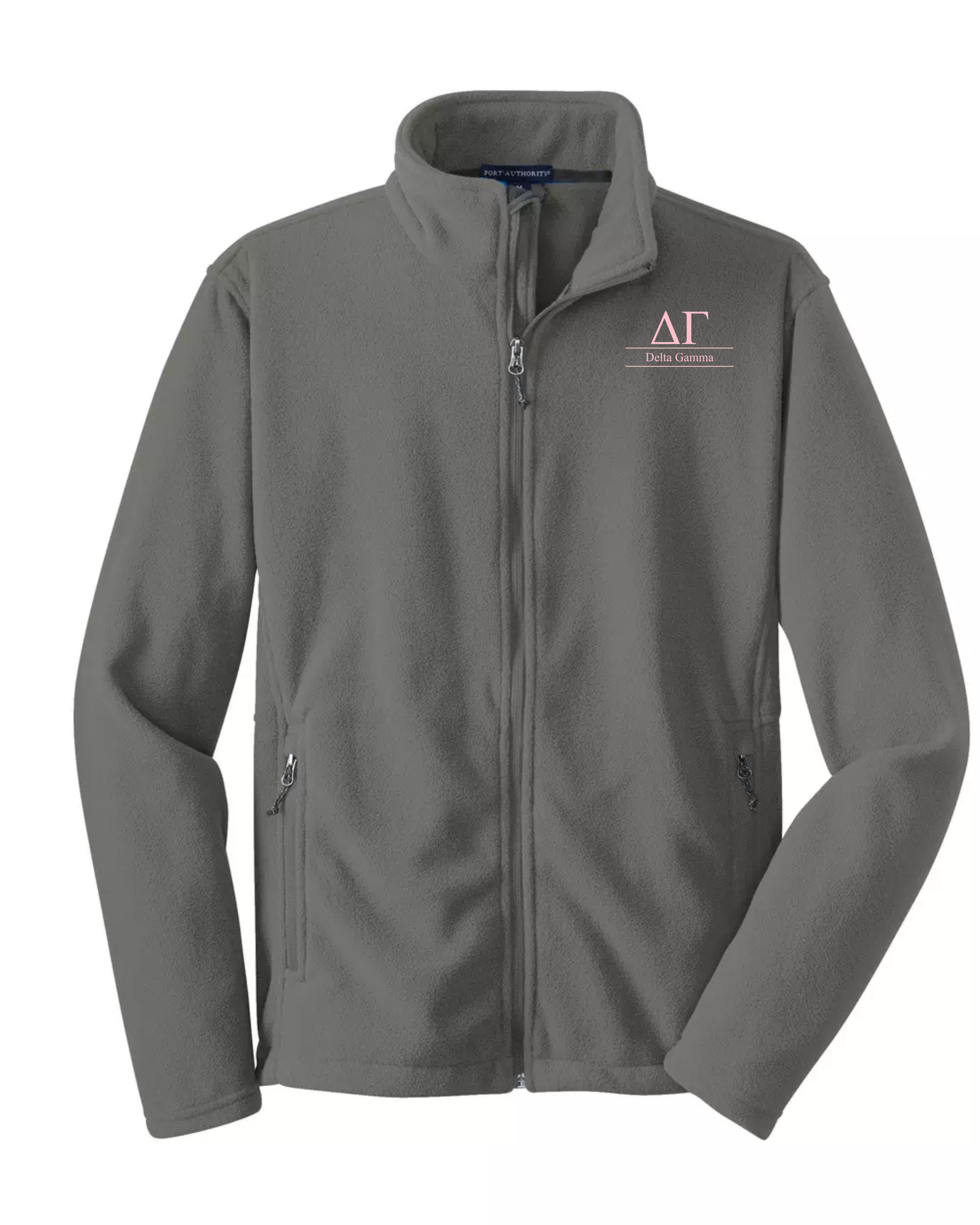 Delta Gamma Custom Fleece Full-Zip Jacket | Greek Organization Jacket
