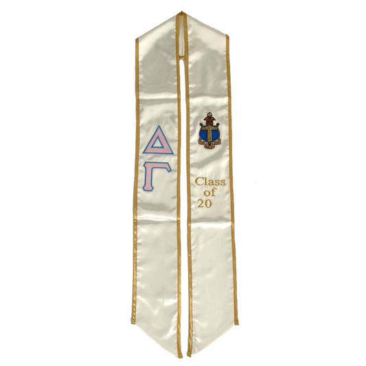 Delta Gamma | Graduation Stole / Sash