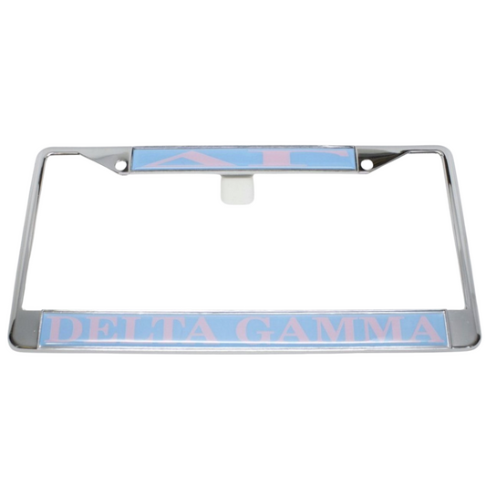 Delta Gamma License Plate Frame