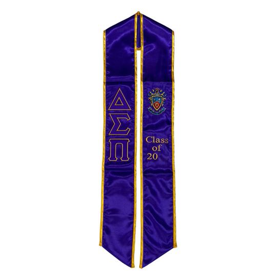 Delta Sigma Pi Graduation Stole / Sash