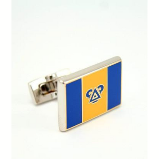 Delta Upsilon Flag Cufflink