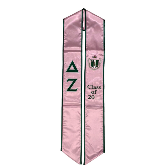 Delta Zeta | Graduation Stole / Sash