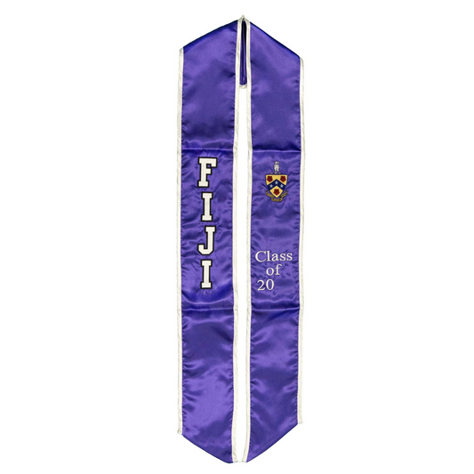 Fiji Phi Gamma Delta Graduation Stole / Sash