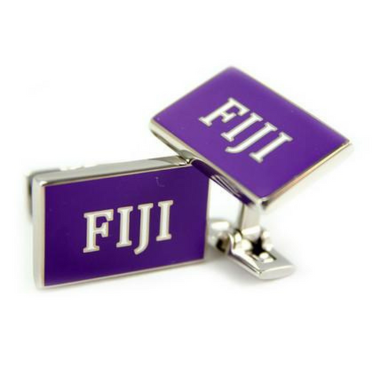 Phi Gamma Delta FIJI Flag Cufflink