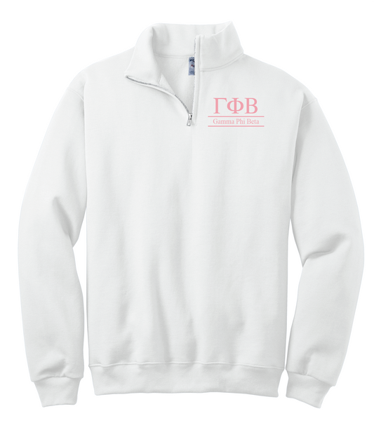 Gamma Phi Beta Quarter Zip