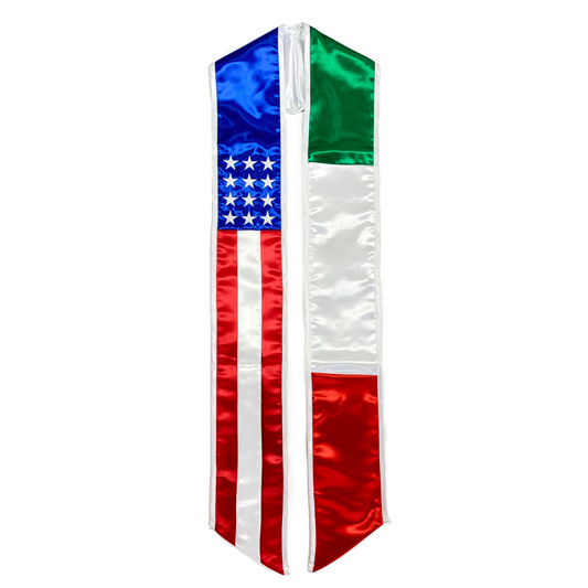 Italian Flag Graduation Stole / Sash