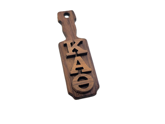 Kappa Alpha Theta Wooden Keychain