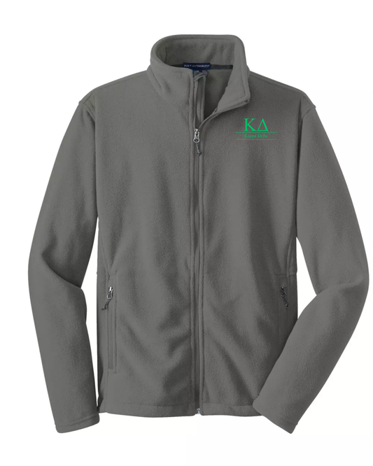 Kappa Delta Custom Fleece Full-Zip Jacket | Greek Organization Jacket