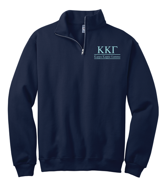 Kappa Kappa Gamma Quarter Zip