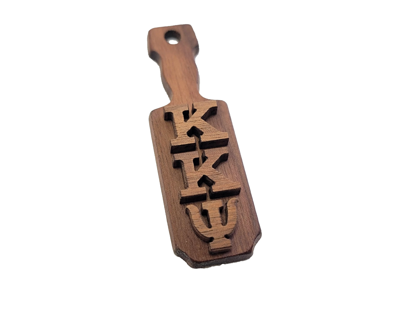 Kappa Kappa Psi Wooden Keychain