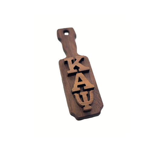 Kappa Alpha Psi Wooden Keychain