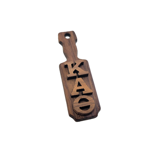 Kappa Alpha Theta Wooden Keychain