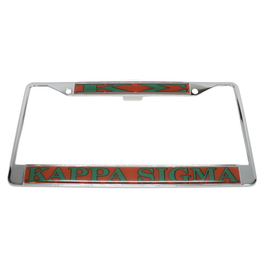 Kappa Sigma License Plate Frame