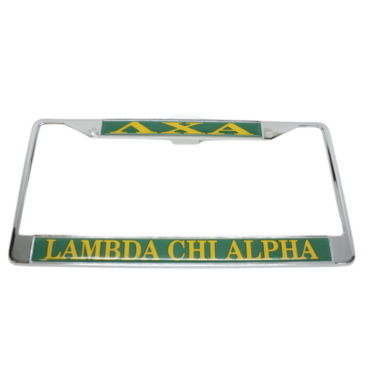 Lambda Chi Alpha License Plate Frame