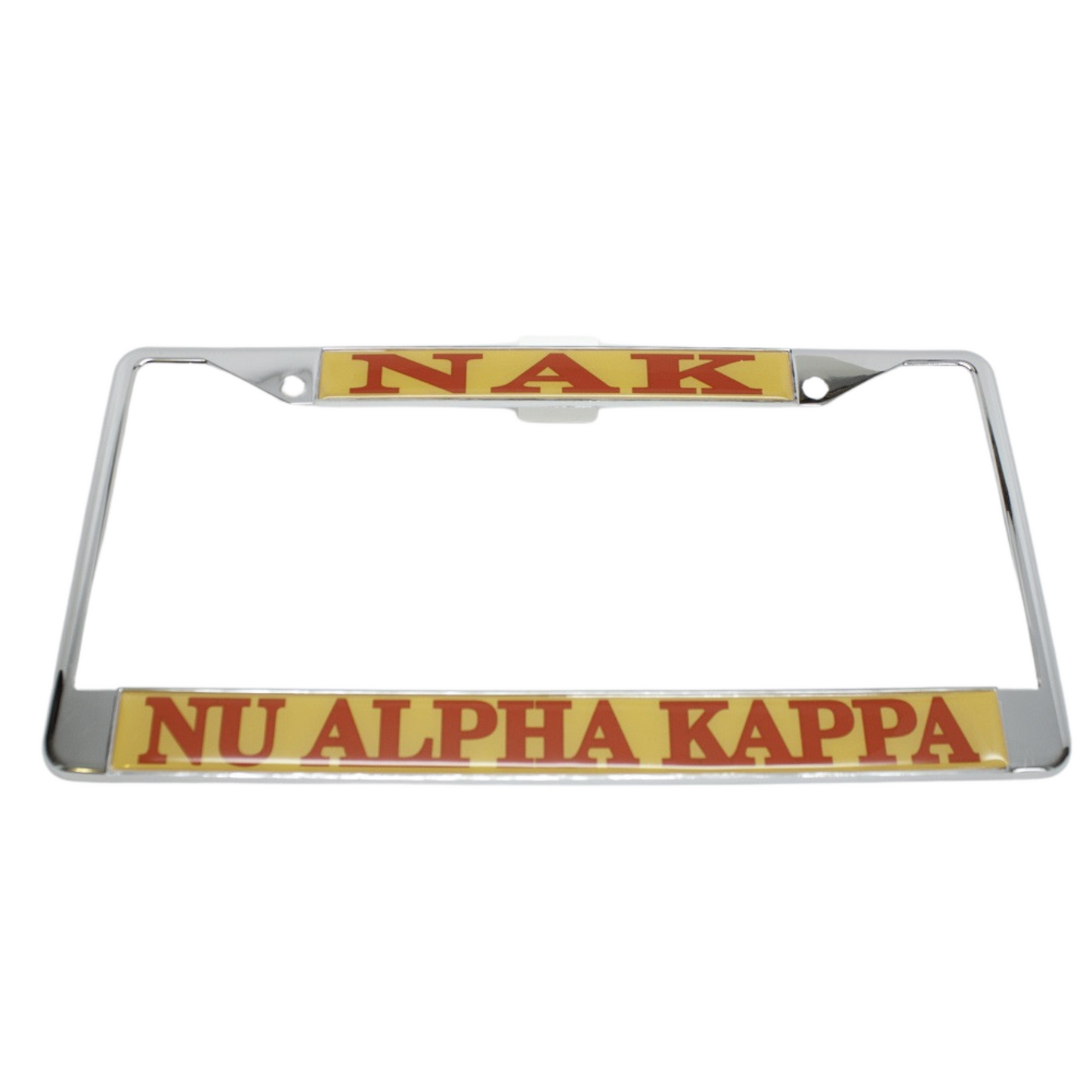 Nu Alpha Kappa License Plate Frame