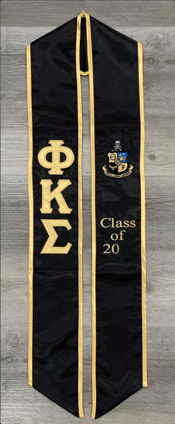 Phi Kappa Sigma Graduation Stole / Sash