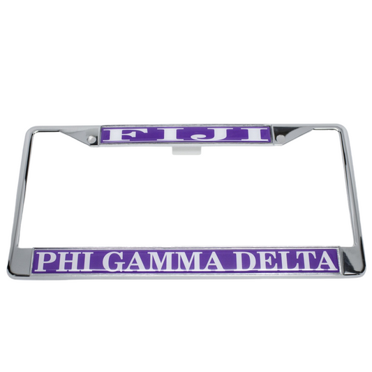 Phi Gamma Delta/ FIJI License Plate Frame