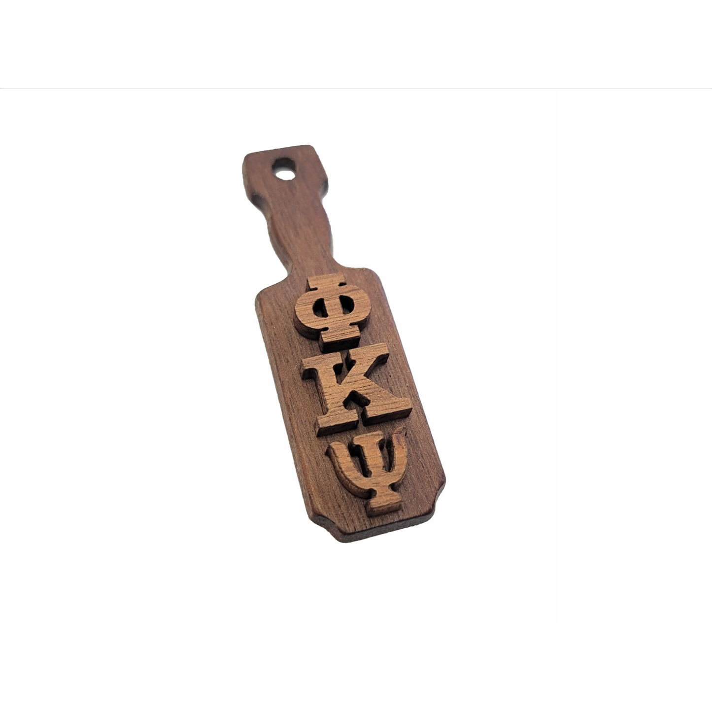 Phi Kappa Psi Wooden Keychain