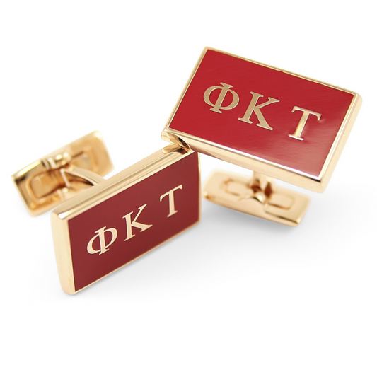 Phi Kappa Tau Flag Cufflink