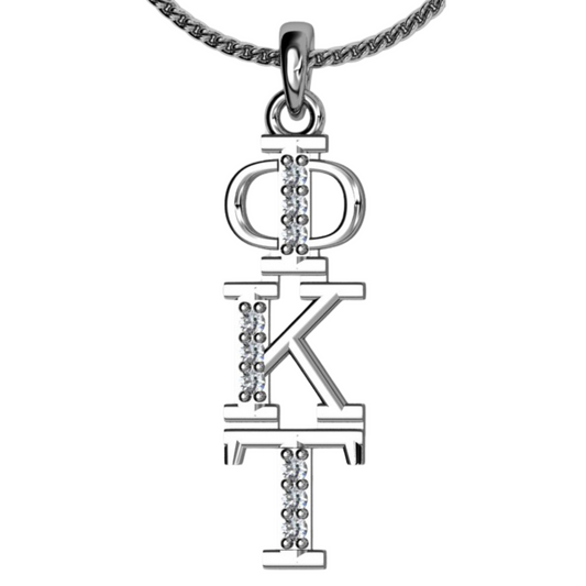 Phi Kappa Tau Vertical (TY001) Pendant